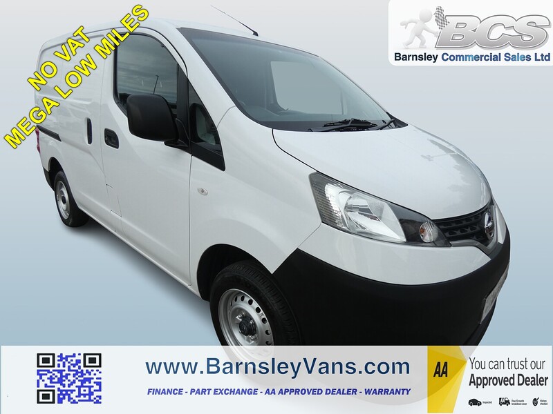 Nissan 2013 63 NISSAN NV200 1.5DCI SE SWB MEGA LOW MILES NO VAT