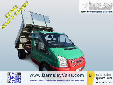 2013 13 FORD TRANSIT 2.2TDCI 125PS TIPPER ONLY 78K PROPPA WORKHORSE