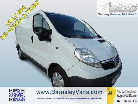 2014 64 VAUXHALL VIVARO 2.0 CDTI 2700 L1H1 SWB ONLY 86K AND NO VAT