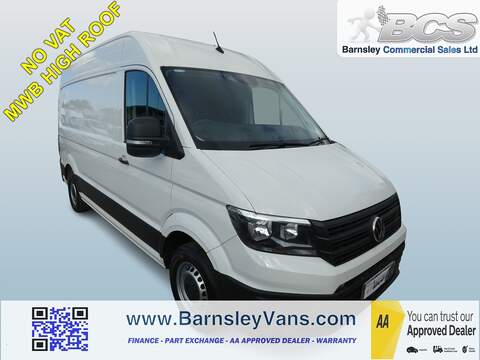 2021 21 VOLKSWAGEN CRAFTER 2.0 TDI CR35 STARTLINE L2 MWB HIGH ROOF NO VAT