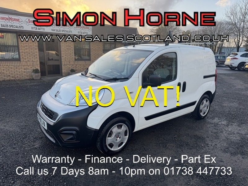 Fiat Fiorino 1.4 8v Tecnico Car Derived Van 5dr Petrol Manual Euro 6 (75 bhp) - U3209
