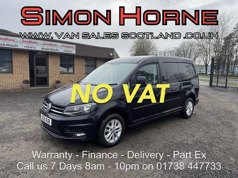 Volkswagen Caddy Maxi 350 L3 LWB 2.0TDCi Euro6 130ps Alloy Dropside
