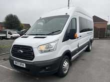 Ford Transit 2.2 TDCi 460 Trend L4 H3 17 SEAT MINI BUS 125BHP