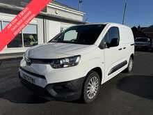 Toyota PROACE CITY 1.5 BlueHDi Icon Short AIR CON 3 SEATS 5dr Diesel Manual SWB Euro 6 (s/s) (100 bhp)