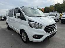 Ford Transit Custom 2.0 300 EcoBlue Limited Crew Van Double Cab LWB AIR CON L2 H1 Euro 6 (s/s) (130 ps)
