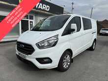 Ford Transit Custom 2.0 300 EcoBlue Limited Crew Van Double Cab LWB AIR CON L2 H1 Euro 6 (s/s) (130 ps)