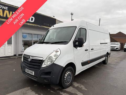 2.3 CDTi 3500 LWB AIR CON LOW MILEAGE Van 5dr Diesel Manual FWD L3 H2 Euro 6 (130 ps) 2.3 5dr Panel Van Manual Diesel