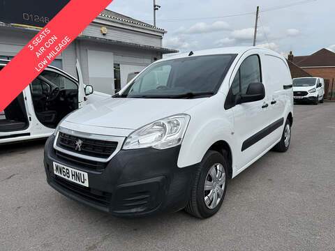 1.6 BlueHDi 855 Professional AIR CON SWB 3 SEATS Van 5dr Diesel Manual L1 Stop & Start 1.6 5dr Panel Van Manual Diesel
