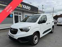 Vauxhall Combo 1.5 Turbo D 2300 Edition 3 SEATS SWB AIR CON Van 4dr Diesel Manual L1 H1 Euro 6 (s/s) (75 ps)