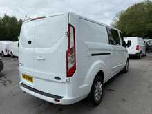 Ford Transit Custom 2.0 300 EcoBlue Limited Crew LWB AIR CON Van Double Cab 5dr Diesel Manual L2 H1 Euro 6 (130 ps)