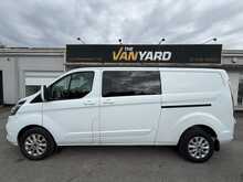 Ford Transit Custom 2.0 300 EcoBlue Limited Crew LWB AIR CON Van Double Cab 5dr Diesel Manual L2 H1 Euro 6 (130 ps)