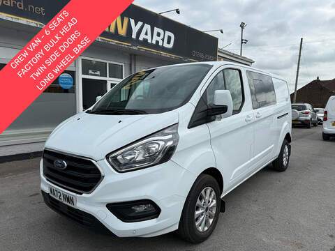 2.0 300 EcoBlue Limited Crew LWB AIR CON Van Double Cab 5dr Diesel Manual L2 H1 Euro 6 (130 ps) 2.0 5dr Combi Van Manual Diesel