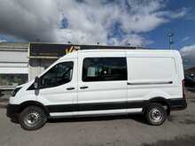 Ford Transit 2.0 350 EcoBlue Leader Crew Van AIR CON 6 SEAT Double Cab 6dr Diesel Manual RWD L3 H2 (130 ps)