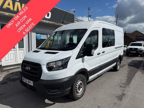 2.0 350 EcoBlue Leader Crew Van AIR CON 6 SEAT Double Cab 6dr Diesel Manual RWD L3 H2 (130 ps) 2.0 6dr Combi Van Manual Diesel