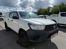 Toyota Hilux 2.4 D-4D Active Pickup Double Cab AIR CON TOW BAR 4dr Diesel Manual 4WD Euro 6 (3.5t) (150 ps)