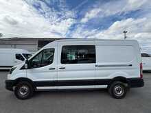 Ford Transit 2.0 350 EcoBlue Leader Crew Van AIR CON L3 H2 Double Cab 6dr Diesel Manual RWD L3 H2 (130 ps)