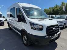 Ford Transit 2.0 350 EcoBlue Leader Crew Van AIR CON L3 H2 Double Cab 6dr Diesel Manual RWD L3 H2 (130 ps)