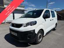 Peugeot Expert 1.5 BlueHDi 1000 Professional Compact CREW Van AIR CON 6dr Diesel Manual SWB Euro 6 (s/s) (100 bhp)