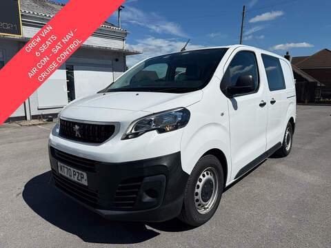1.5 BlueHDi 1000 Professional Compact CREW Van AIR CON 6dr Diesel Manual SWB Euro 6 (s/s) (100 bhp) 1.5 6dr Crew Van Manual Diesel