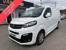 Vauxhall Vivaro 1.5 Turbo D 2900 Sportive LWB AIR CON TWIN SIDE DOORS Van 5dr Diesel Manual L2 H1 (100 ps)