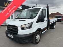 Ford Transit 2.0 350 EcoBlue L4 HD SINGLE CAB DROPSIDE EF AIR CON 2dr Diesel Manual RWD L4 Euro 6 (s/s) (DRW)
