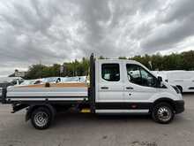 Ford Transit 2.0 350 EcoBlue DOUBLE CAB DROPSIDE AIR CON 4dr Diesel Manual RWD L3 Euro 6 (s/s) (130 ps)
