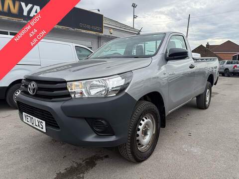 2.4 D-4D Active Narrow Body AIR CON Pickup 2dr Diesel Manual 4WD Euro 6 (150 ps) 2.4 2dr Pickup Manual Diesel