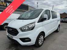 Ford Transit Custom 2.0 300 EcoBlue Limited Crew Van Double Cab AIR CON Manual L2 H1 Euro 6 (s/s) (130 ps)