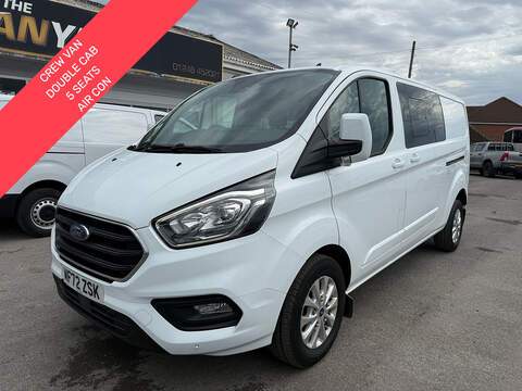 2.0 300 EcoBlue Limited Crew Van Double Cab AIR CON Manual L2 H1 Euro 6 (s/s) (130 ps) 2.0 5dr Combi Van Manual Diesel