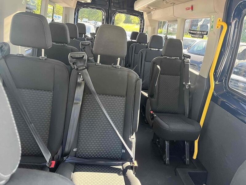 Ford 2.0 460 EcoBlue Leader Minibus Double Cab 5dr Diesel Manual RWD L4 High Roof Euro 6 (s/s) (17 Seat, DRW) (130 ps) Minibus Manual Diesel