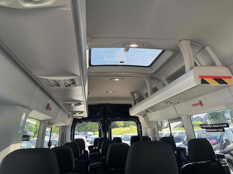 Ford 2.0 460 EcoBlue Leader Minibus Double Cab 5dr Diesel Manual RWD L4 High Roof Euro 6 (s/s) (17 Seat, DRW) (130 ps) Minibus Manual Diesel