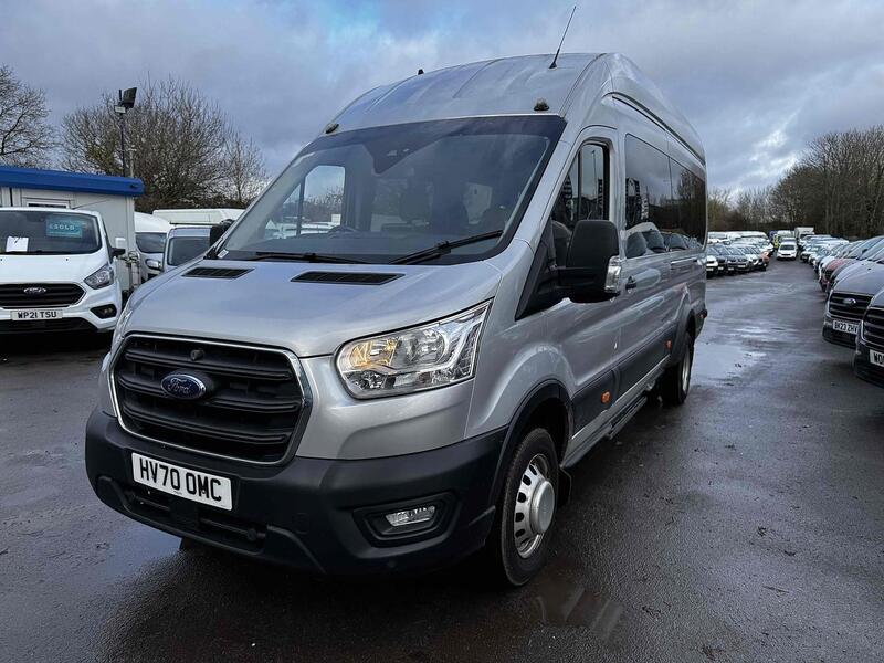 Ford 2.0 460 EcoBlue Leader Minibus Double Cab 5dr Diesel Manual RWD L4 High Roof Euro 6 (s/s) (17 Seat, DRW) (130 ps) Minibus Manual Diesel