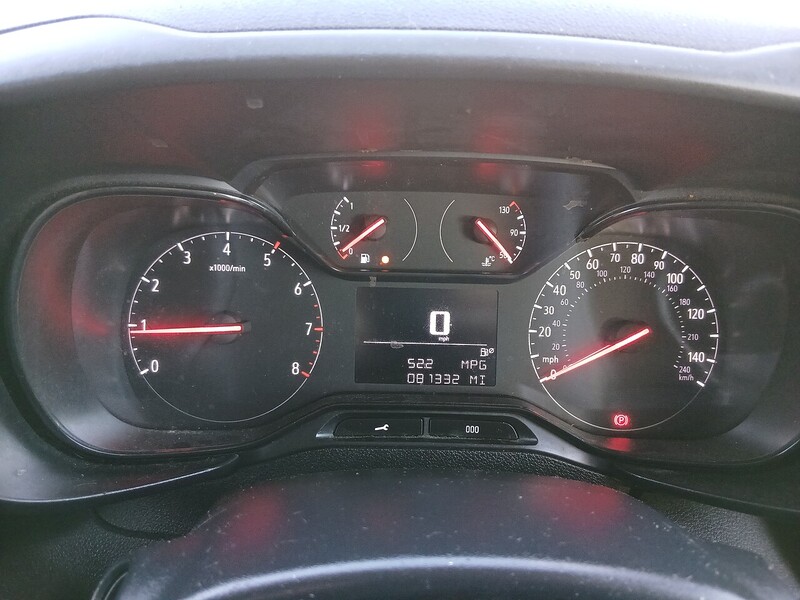 Vauxhall 1.6 Turbo D 2300 Sportive Panel Van 4dr Diesel Manual L1 H1 Euro 6 (s/s) (100 ps)