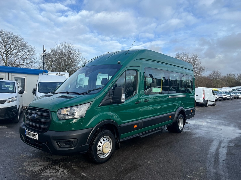 Ford 2.0 460 EcoBlue Trend Minibus Double Cab 5dr Diesel Manual RWD L4 H3 Euro 6 (s/s) (17 Seat, DRW) (130 ps)
