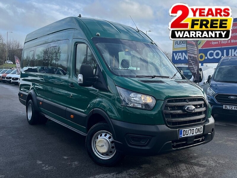 Ford 2.0 460 EcoBlue Trend Minibus Double Cab 5dr Diesel Manual RWD L4 H3 Euro 6 (s/s) (17 Seat, DRW) (130 ps)
