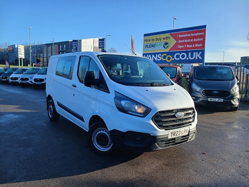 Ford 2.0 300 EcoBlue Leader Crew Van Double Cab 5dr Diesel Manual L1 H1 Euro 6 (s/s) (105 ps)