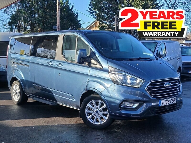 Ford 2.0 310 EcoBlue Titanium Minibus Double Cab 5dr Diesel Manual L2 Euro 6 (s/s) (130 ps)