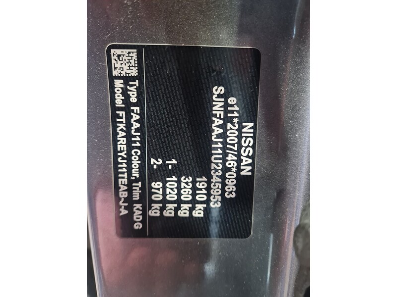 Nissan 1.5 dCi N-Connecta SUV 5dr Diesel Manual Euro 6 (s/s) (110 ps)