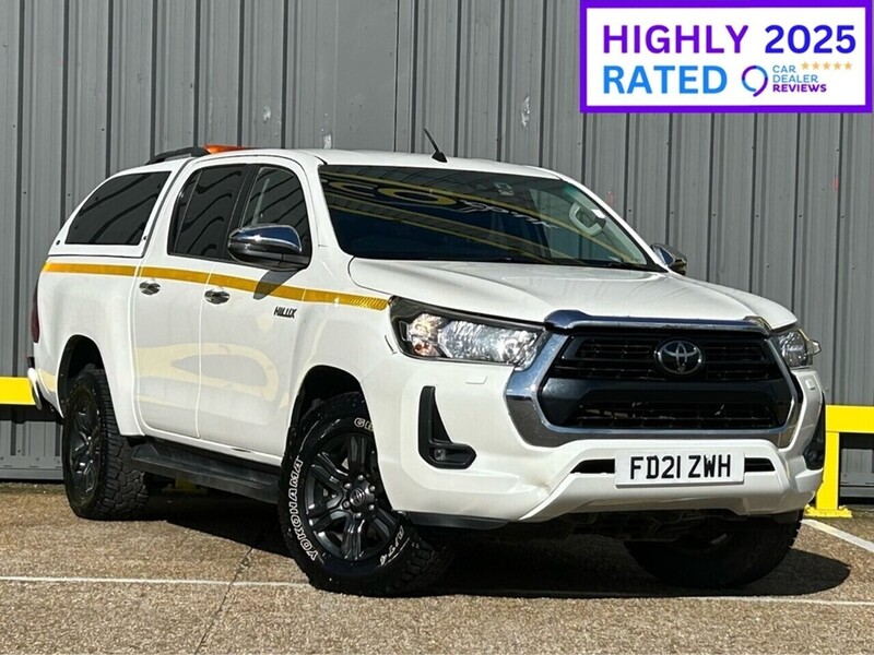 Toyota 2.4 D-4D Icon Pickup Double Cab 4dr Diesel Manual 4WD Euro 6 (s/s) (150 ps)