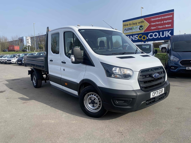 Ford 2.0 350 EcoBlue Leader Tipper Double Cab 4dr Diesel Manual FWD L3 Euro 6 (s/s) (3-Way, 1-Stop) (130 ps)