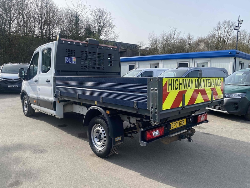 Ford 2.0 350 EcoBlue Leader Tipper Double Cab 4dr Diesel Manual FWD L3 Euro 6 (s/s) (3-Way, 1-Stop) (130 ps)