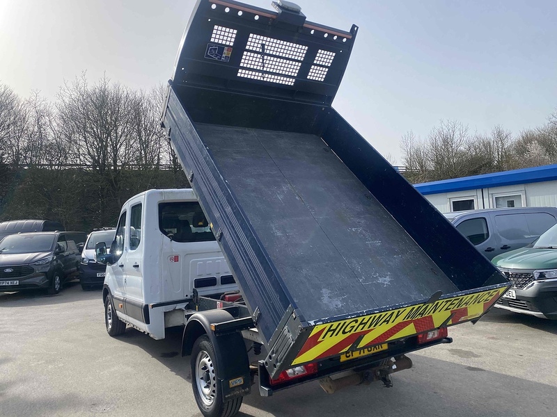 Ford 2.0 350 EcoBlue Leader Tipper Double Cab 4dr Diesel Manual FWD L3 Euro 6 (s/s) (3-Way, 1-Stop) (130 ps)