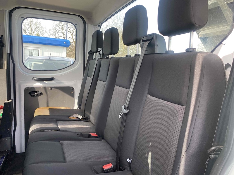 Ford 2.0 350 EcoBlue Leader Tipper Double Cab 4dr Diesel Manual FWD L3 Euro 6 (s/s) (3-Way, 1-Stop) (130 ps)