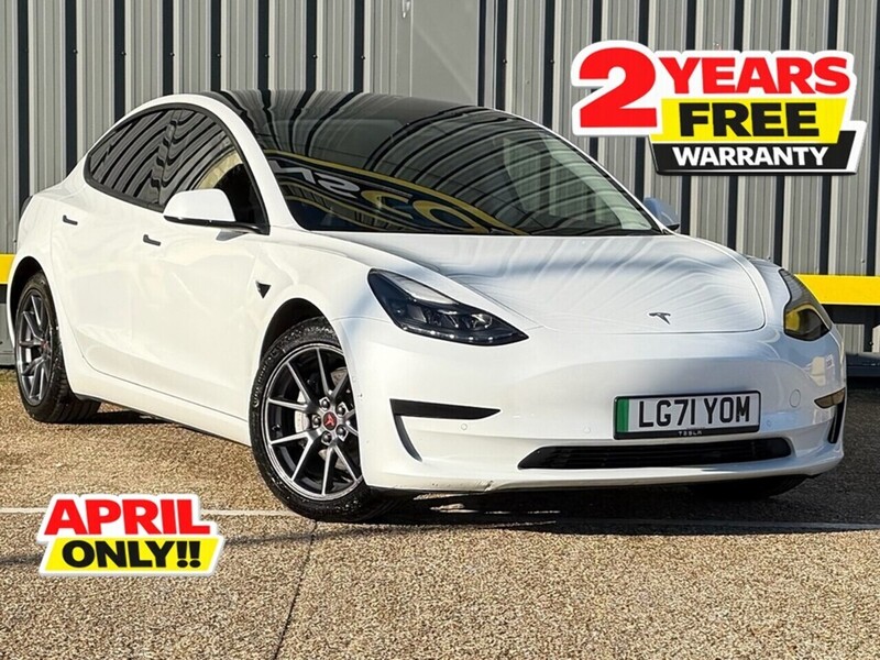 Tesla Standard Range Plus Saloon 4dr Electric Auto RWD (241 bhp)