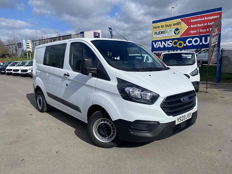 Ford 2.0 300 EcoBlue Leader Crew Van Double Cab 5dr Diesel Manual L1 H1 Euro 6 (s/s) (105 ps)