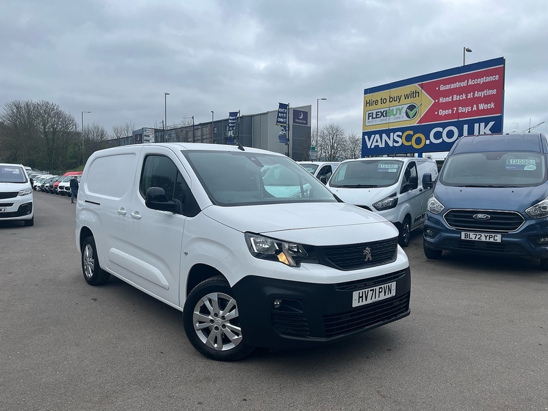 Peugeot 1.5 BlueHDi 950 Asphalt Premium Long Panel Van 6dr Diesel EAT8 LWB Euro 6 (s/s) (130 bhp)