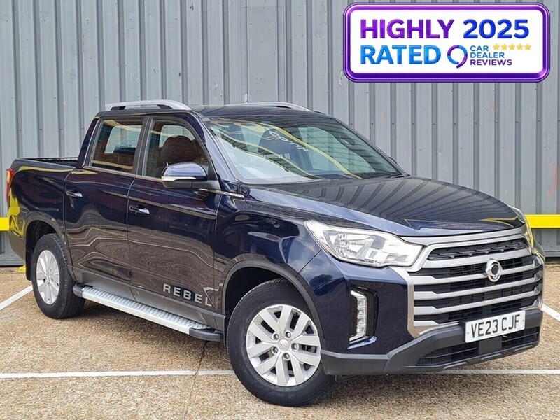 SsangYong 2.2D Rebel Pickup Double Cab 4dr Diesel Auto 4WD Euro 6 (181 ps)