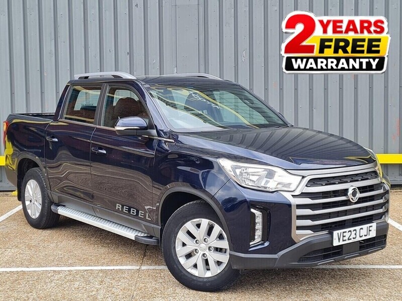 SsangYong 2.2D Rebel Pickup Double Cab 4dr Diesel Auto 4WD Euro 6 (181 ps)