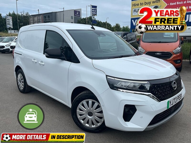 White 2023 Nissan Townstar 90kw Tekna Van Auto 45kwh Van Front-wheel drive Automatic