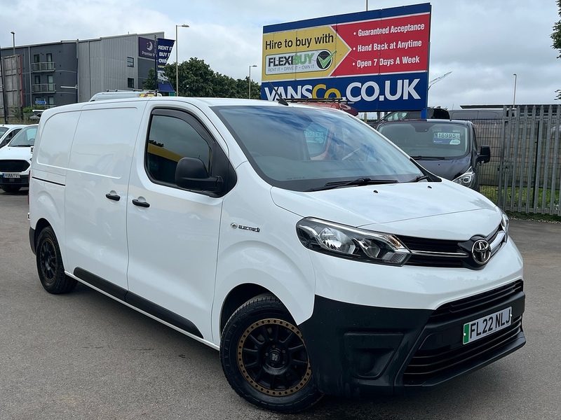 Toyota 75kWh Icon Medium Panel Van 6dr Electric Auto MWB (7kW OBC) (136 bhp)